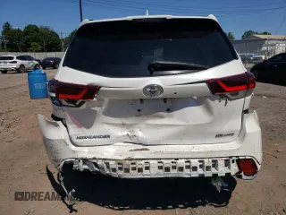 2019 Toyota Highlander SE with VIN 5TDJZRFH8KS604858, listed as a Copart auction lot 69157044 with 119,902 mi miles and Salvage title. Bid and sale history available at DreamBid. Image 6.