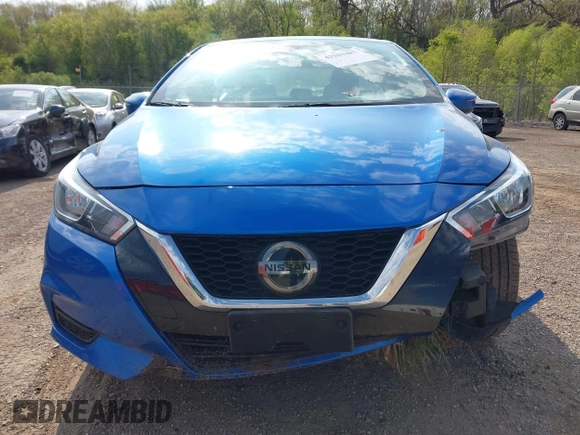 2021 Nissan Versa SV with VIN 3N1CN8EV0ML831074, listed as a IAAI auction lot 42203487 with 83,115 mi miles and . Bid and sale history available at DreamBid. Image 6.