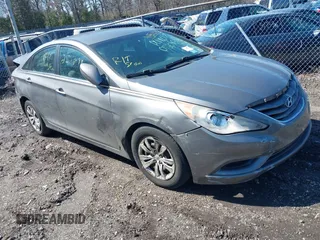 2011 Hyundai Sonata GLS with VIN 5NPEB4AC1BH072086, listed as a IAAI auction lot 41886576 with Not Provided miles and . Bid and sale history available at carsss.com. Image 1.