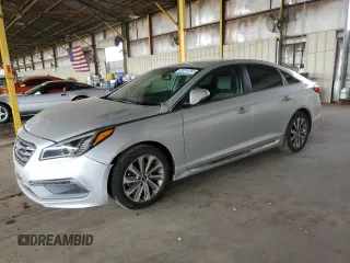 2017 Hyundai Sonata Sport with VIN 5NPE34AF4HH553952, listed as a Copart auction lot 50215765 with 97,688 mi miles and Salvage Title. Bid and sale history available at DreamBid. Image 1.