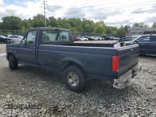 1992 Ford F-150 with VIN 1FTDF15Y7NPA55225, listed as a Copart auction lot 72142614 with 0 mi miles and Salvage Title. Bid and sale history available at carsss.com. Image 2.