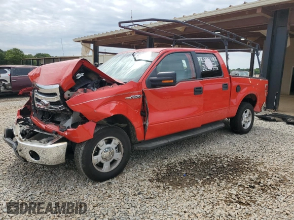 2011 Ford F-150 XL with VIN 1FTEW1CM1BKD13882, listed as a Copart auction lot 58329505 with Not provided miles and Salvage title. Bid and sale history available at DreamBid. Image 1.