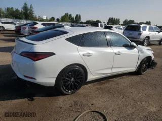 2023 Acura Integra w/A-Spec Technology Package with VIN 19UDE4H68PA800621, listed as a Copart auction lot 64047604 with 29,650 mi miles and Salvage Title. Bid and sale history available at carsss.com. Image 3.