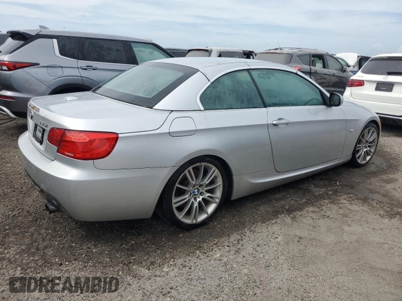 2012 BMW 3 Series 335i with VIN WBADX7C59CE744682, listed as a Copart auction lot 74878334 with Not provided miles and Salvage title. Bid and sale history available at DreamBid. Image 3.
