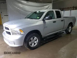 2018 Ram 1500 Express with VIN 1C6RR7FG4JS103204, listed as a Copart auction lot 49669825 with 81,985 mi miles and Clean Title. Bid and sale history available at carsss.com. Image 1.