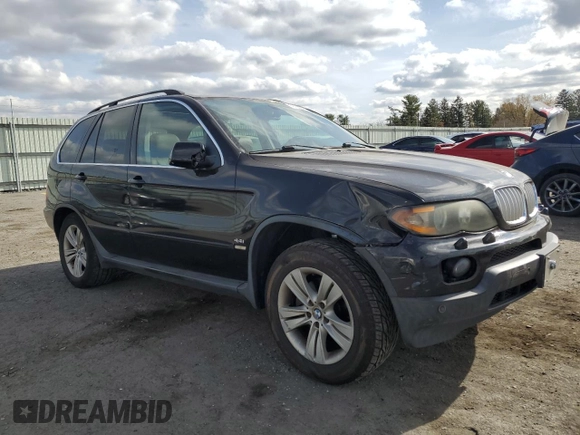 2006 BMW X5 4.4i with VIN 5UXFB535X6LV23377, listed as a Copart auction lot 78109944 with 0 mi miles and Salvage Title. Bid and sale history available at carsss.com. Image 4.