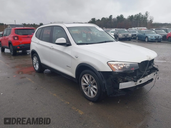 2016 BMW X3 xDrive28i with VIN 5UXWX9C51G0D72718, listed as a IAAI auction lot 41198262 with 117,841 mi miles and . Bid and sale history available at DreamBid. Image 1.