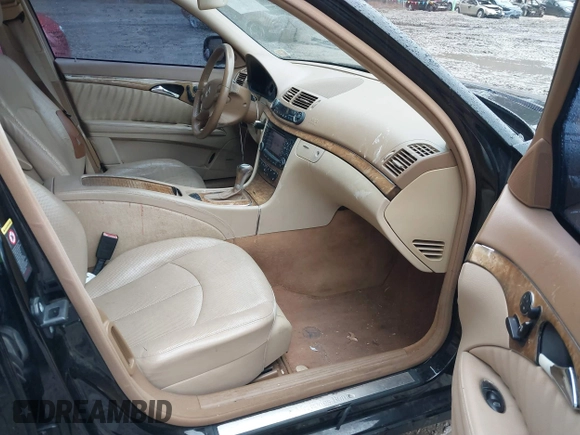 2007 Mercedes-Benz E 550 with VIN WDBUF90X57X213673, listed as a IAAI auction lot 41556384 with 167,676 mi miles and . Bid and sale history available at DreamBid. Image 5.