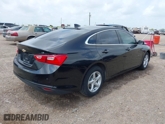 2016 Chevrolet Malibu LS z VIN 1G1ZB5ST8GF190958, wystawiony jako IAAI lot #42148180 z przebiegiem 77 768 mil mil oraz . Historia ofert i sprzedaży dostępna na DreamBid. Obrazek 4.