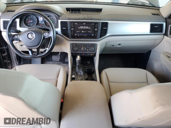 2019 Volkswagen Atlas SE с VIN 1V2LR2CAXKC514103, выставлен на аукционе Copart как лот 62536415 с пробегом 56 586 миль миль и Списание • Salvage title. История ставок и продаж доступна на DreamBid. Изображение 8.