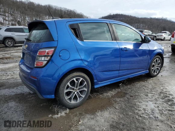 2017 Chevrolet Sonic LT with VIN 1G1JD6SB3H4101671, listed as a Copart auction lot 42578155 with 86,855 mi miles and Salvage Title. Bid and sale history available at carsss.com. Image 3.