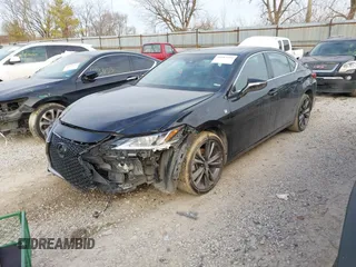 2021 Lexus ES with VIN 58AGZ1B17MU103743, listed as a IAAI auction lot 41163795 with 28,825 mi miles. Bid and sale history available at carsss.com. Image 18.
