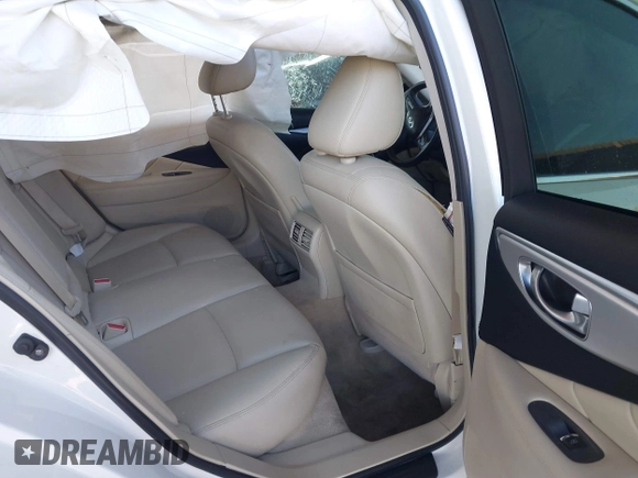 2020 Infiniti Q50 EDITION 30 with VIN JN1EV7APXLM201755, listed as a IAAI auction lot 41505386 with 52,316 mi miles and . Bid and sale history available at carsss.com. Image 8.