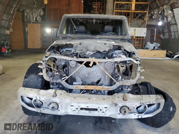 2020 Jeep Wrangler Unlimited Rubicon with VIN 1C4HJXFG2LW251956, listed as a Copart auction lot 54312505 with Not provided miles and Salvage title. Bid and sale history available at DreamBid. Image 5.