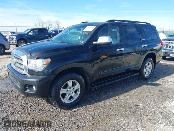 2008 Toyota Sequoia Limited with VIN 5TDBY68A18S002219, listed as a IAAI auction lot 41810521 with 53,246 mi miles and . Bid and sale history available at DreamBid. Image 2.