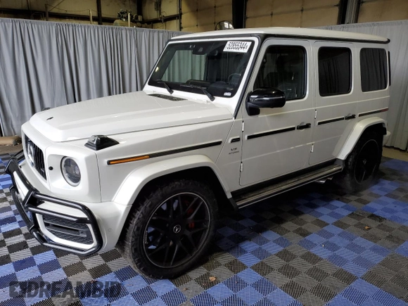 2021 Mercedes-Benz G 63 AMG with VIN W1NYC7HJ2MX367312, listed as a Copart auction lot 52855344 with 21,818 mi miles and Clean Title. Bid and sale history available at DreamBid. Image 1.