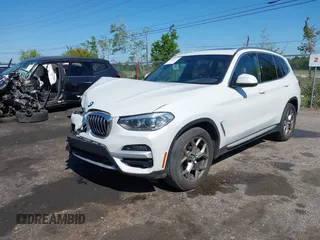 2020 BMW X3 sDrive30i with VIN 5UXTY3C01L9D37085, listed as a IAAI auction lot 42031517 with 54,114 mi miles and . Bid and sale history available at DreamBid. Image 2.