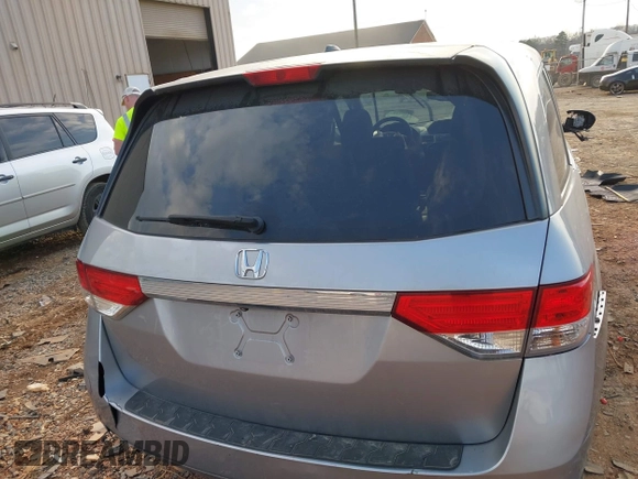 2017 Honda Odyssey EX-L with VIN 5FNRL5H69HB020233, listed as a IAAI auction lot 41522030 with 188,418 mi miles and . Bid and sale history available at DreamBid. Image 17.