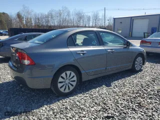 2009 Honda Civic Sdn LX with VIN 2HGFA16569H520018, listed as a Copart auction lot 53115075 with 89,578 mi miles and Clean Title. Bid and sale history available at carsss.com. Image 3.