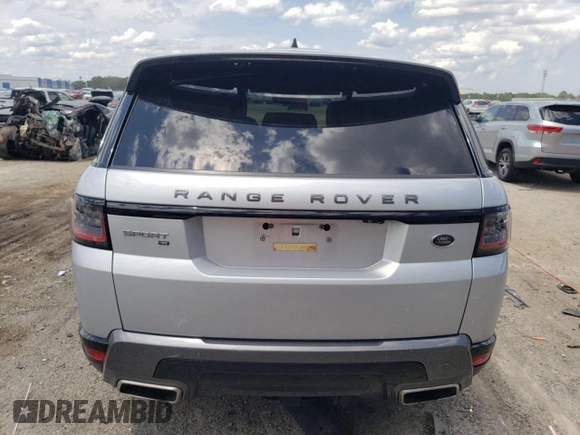 2022 Land Rover Range Rover Sport HSE Silver Edition с VIN SALWR2SU1NA224092, выставлен на аукционе Copart как лот 58311455 с пробегом 58 588 миль миль и Чистый • Clean title. История ставок и продаж доступна на DreamBid. Изображение 6.