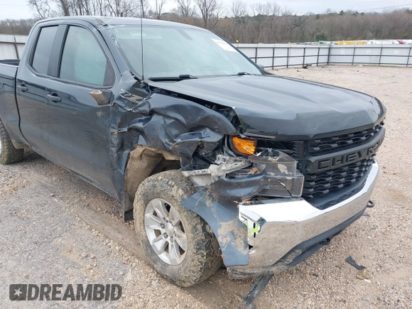2020 Chevrolet Silverado 1500 Work Truck with VIN 1GCRYAEF7LZ181889, listed as a IAAI auction lot 41654233 with 129,594 mi miles and . Bid and sale history available at DreamBid. Image 6.