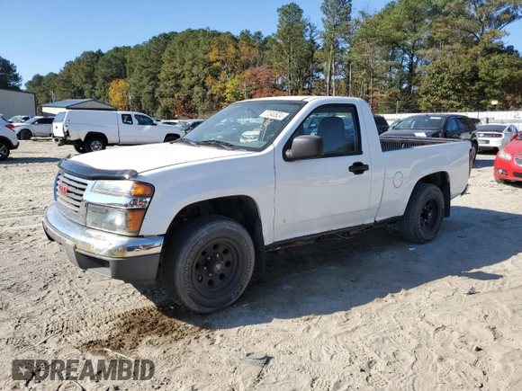 2006 GMC Canyon Work Truck with VIN 1GTCS148268175177, listed as a Copart auction lot 77340824 with 142,037 mi miles and Clean Title. Bid and sale history available at carsss.com. Image 1.