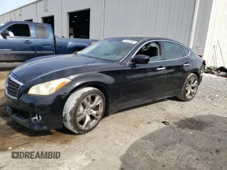 2011 Infiniti M with VIN JN1BY1AP3BM326201, listed as a Copart auction lot 55440985 with 165,821 mi miles and Salvage title. Bid and sale history available at DreamBid. Image 1.