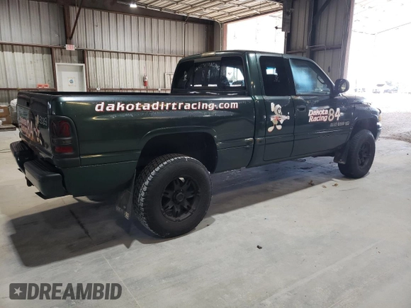 2000 Dodge 1500 z VIN 3B7HF13Z0YG125699, wystawiony jako Copart lot #78959104 z przebiegiem Nie podano mil oraz Szkoda całkowita • Salvage title. Historia ofert i sprzedaży dostępna na DreamBid. Obrazek 3.