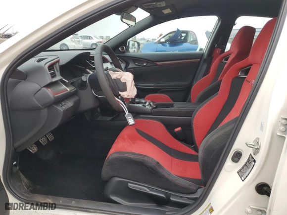 2021 Honda Civic Type R Touring with VIN SHHFK8G71MU203622, listed as a Copart auction lot 73161924 with 45,136 mi miles and Salvage Title. Bid and sale history available at carsss.com. Image 7.