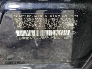 2018 Lexus IS with VIN JTHC81D2XJ5029211, listed as a Copart auction lot 84718274 with 28,290 mi miles and Salvage Title. Bid and sale history available at carsss.com. Image 12.