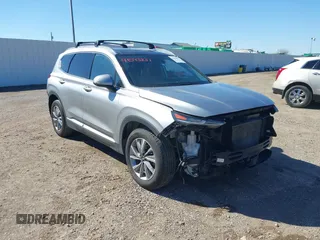 2020 Hyundai Santa Fe SEL with VIN 5NMS33AD0LH280686, listed as a IAAI auction lot 41593837 with 87,367 mi miles. Bid and sale history available at carsss.com. Image 1.