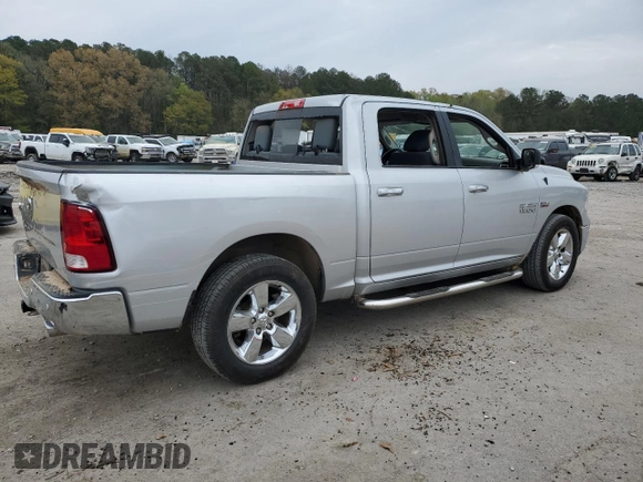 2017 Ram 1500 Big Horn with VIN 3C6RR6LT2HG664949, listed as a Copart auction lot 50429355 with 79,352 mi miles and Salvage title. Bid and sale history available at DreamBid. Image 3.