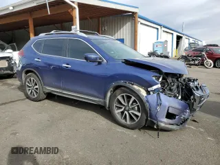 2019 Nissan Rogue SL with VIN 5N1AT2MV7KC797020, listed as a Copart auction lot 49882205 with 28,916 mi miles and Salvage Title. Bid and sale history available at carsss.com. Image 4.