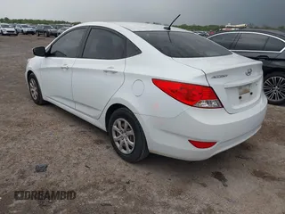 2014 Hyundai Accent GLS with VIN KMHCT4AE5EU649178, listed as a IAAI auction lot 41936729 with 102,737 mi miles. Bid and sale history available at carsss.com. Image 3.