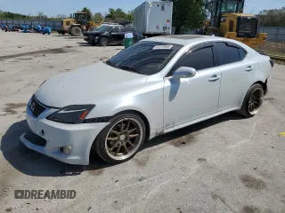 2009 Lexus IS 250 with VIN JTHBK262095092443, listed as a Copart auction lot 47274905 with 126,580 mi miles and Salvage Title. Bid and sale history available at carsss.com. Image 1.