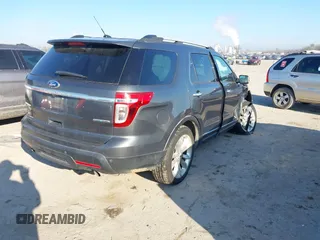 2015 Ford Explorer Limited with VIN 1FM5K7F88FGC23923, listed as a IAAI auction lot 41621051 with 129,476 mi miles and . Bid and sale history available at carsss.com. Image 4.