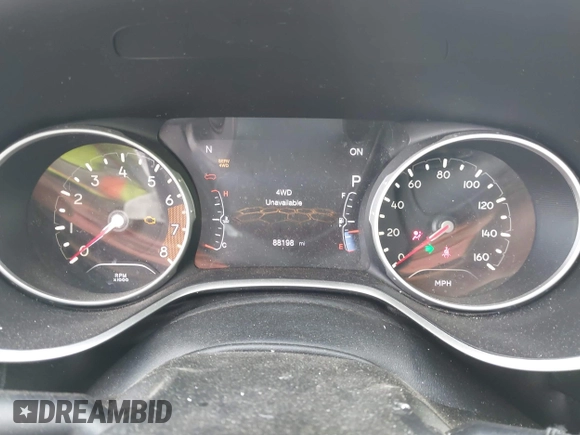2019 Jeep Compass Limited with VIN 3C4NJDCB3KT594368, listed as a IAAI auction lot 41956414 with 88,198 mi miles and . Bid and sale history available at DreamBid. Image 7.