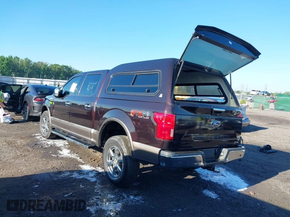 2020 Ford F-150 XL z VIN 1FTEW1E4XLKD05617, wystawiony jako IAAI lot #42199140 z przebiegiem 50 889 mil mil oraz . Historia ofert i sprzedaży dostępna na DreamBid. Obrazek 3.