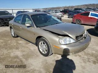 2000 Mercury Sable LS Premium with VIN 1MEFM55S5YG638820, listed as a Copart auction lot 47483035 with 84,238 mi miles and Salvage Title. Bid and sale history available at carsss.com. Image 4.
