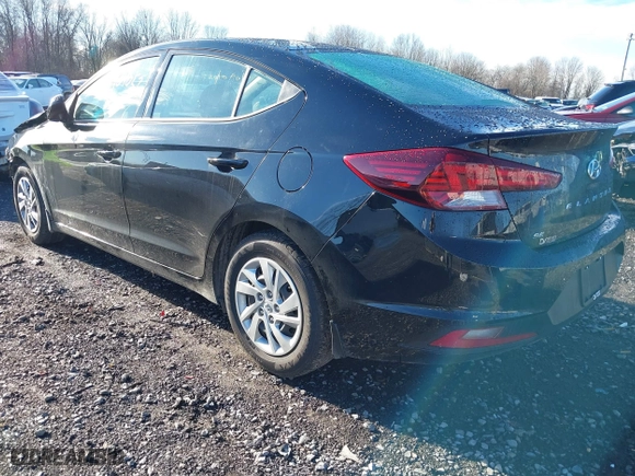 2020 Hyundai Elantra SE with VIN 5NPD74LF2LH515044, listed as a IAAI auction lot 40904053 with 33,341 mi miles. Bid and sale history available at carsss.com. Image 3.