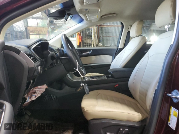2019 Ford Edge SEL with VIN 2FMPK4J96KBB18712, listed as a Copart auction lot 61601225 with 29,473 mi miles and Salvage title. Bid and sale history available at DreamBid. Image 7.