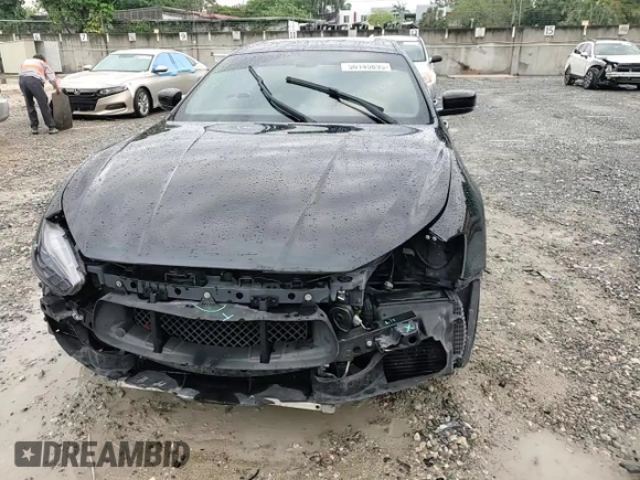 2016 Maserati Ghibli S with VIN ZAM57RSA9G1168795, listed as a Copart auction lot 56145895 with 77,864 mi miles and Salvage title. Bid and sale history available at DreamBid. Image 14.