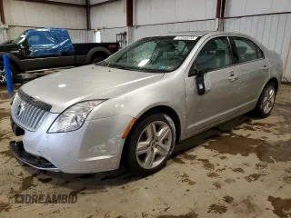 2010 Mercury Milan with VIN 3MEHM0HA4AR661843, listed as a Copart auction lot 47058235 with 83,679 mi miles and Salvage Title. Bid and sale history available at carsss.com. Image 1.