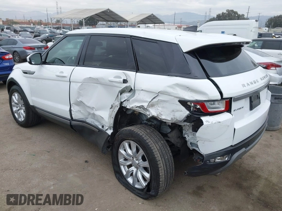 2019 Land Rover Range Rover Evoque SE with VIN SALVP2RXXKH348530, listed as a IAAI auction lot 41078886 with 42,042 mi miles. Bid and sale history available at carsss.com. Image 3.