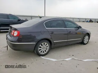 2008 Volkswagen Passat Lux with VIN WVWEK73C68E209255, listed as a Copart auction lot 57146235 with 195,166 mi miles and Clean title. Bid and sale history available at DreamBid. Image 3.