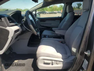 2019 Honda Odyssey EX with VIN 5FNRL6H50KB040732, listed as a Copart auction lot 57309715 with 109,399 mi miles and Salvage title. Bid and sale history available at DreamBid. Image 7.