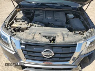 2022 Nissan Armada SL with VIN JN8AY2BD0N9675668, listed as a Copart auction lot 68256954 with 35,908 mi miles and Salvage Title. Bid and sale history available at carsss.com. Image 13.