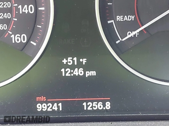 2013 BMW 3 Series 335i with VIN WBA3A9C50DF477209, listed as a IAAI auction lot 41595369 with 99,241 mi miles. Bid and sale history available at carsss.com. Image 14.