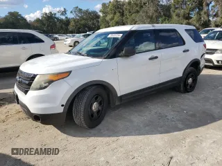 2015 Ford Utility Police Interceptor with VIN 1FM5K8AR5FGC51460, listed as a Copart auction lot 79528724 with 145,069 mi miles and Non Repairable. Bid and sale history available at carsss.com. Image 1.