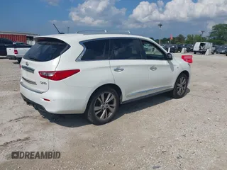 2014 Infiniti QX60 z VIN 5N1AL0MM8EC534325, wystawiony jako IAAI lot #42743994 z przebiegiem 90 233 mil mil oraz . Historia ofert i sprzedaży dostępna na DreamBid. Obrazek 4.